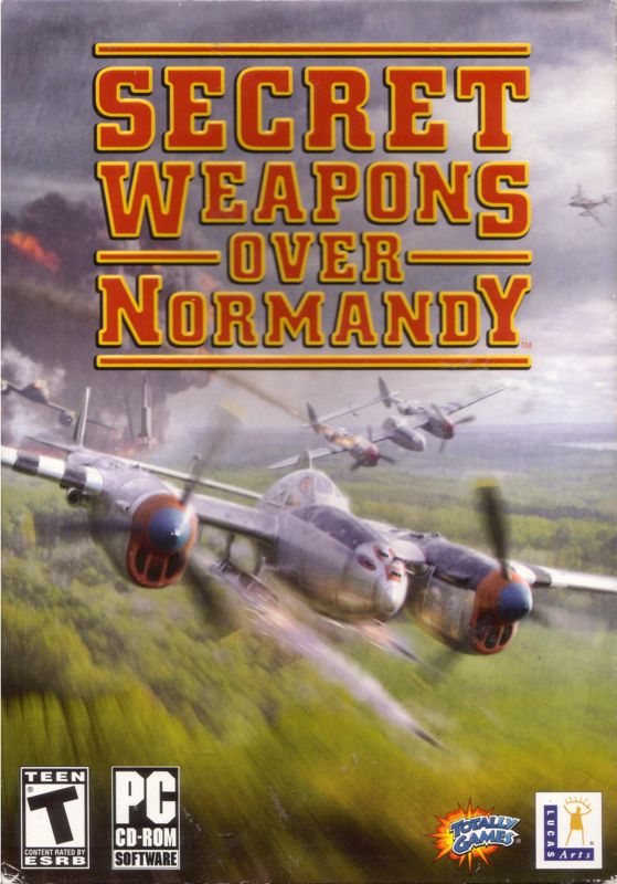 Secret Weapons Over Normandy box art for Playstation 2